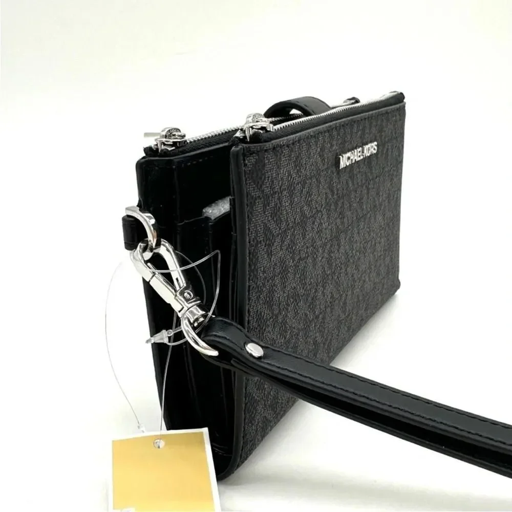 Michael Kors Black Wristlet Wallet